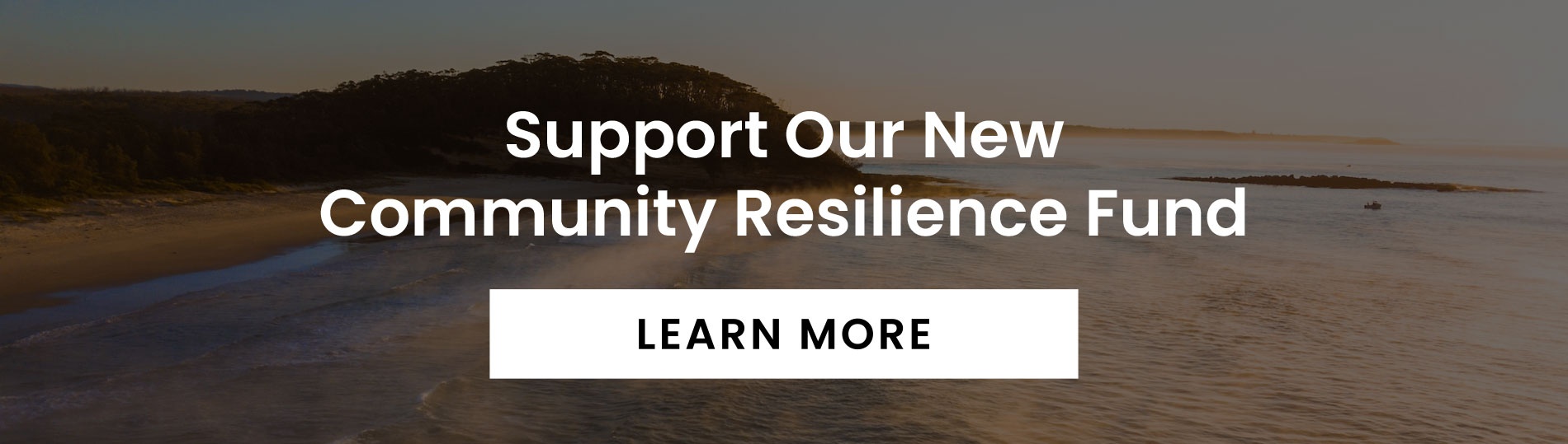 Support our new Community Resilience Fund - Click to learn more