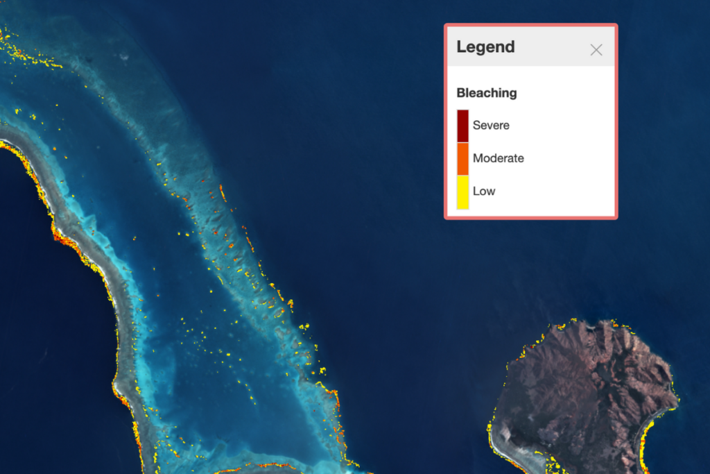 allen coral atlas map
